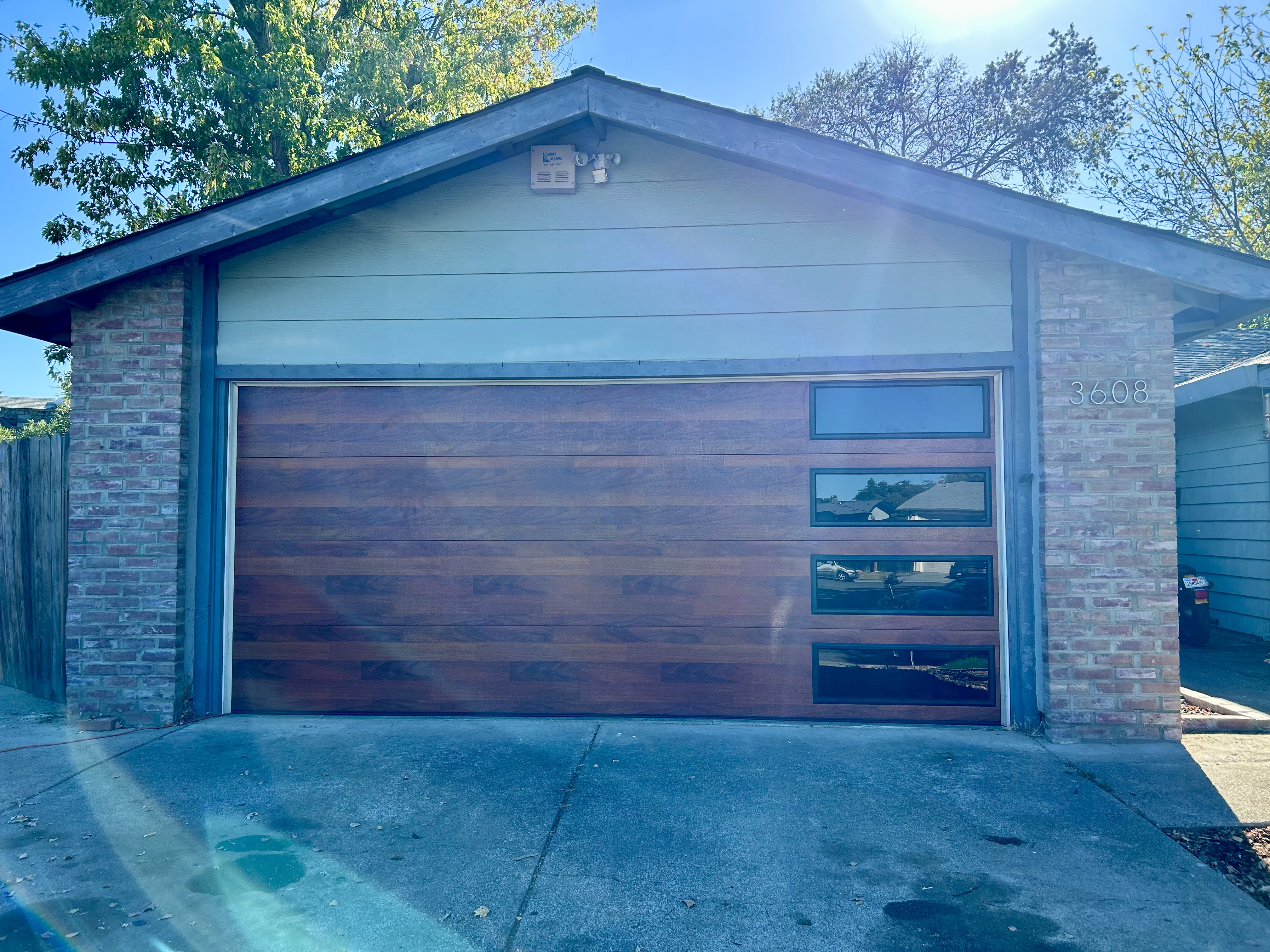 After garage door project 3