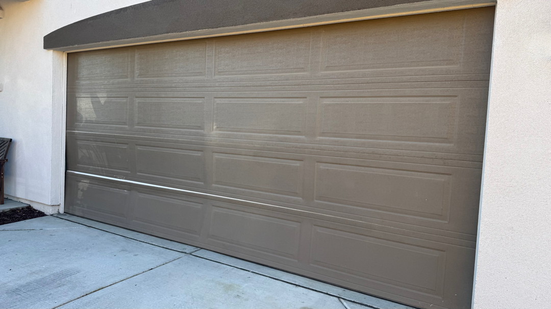 Before garage door project 2